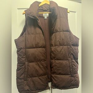 Old Navy Chocolate Puffer Vest